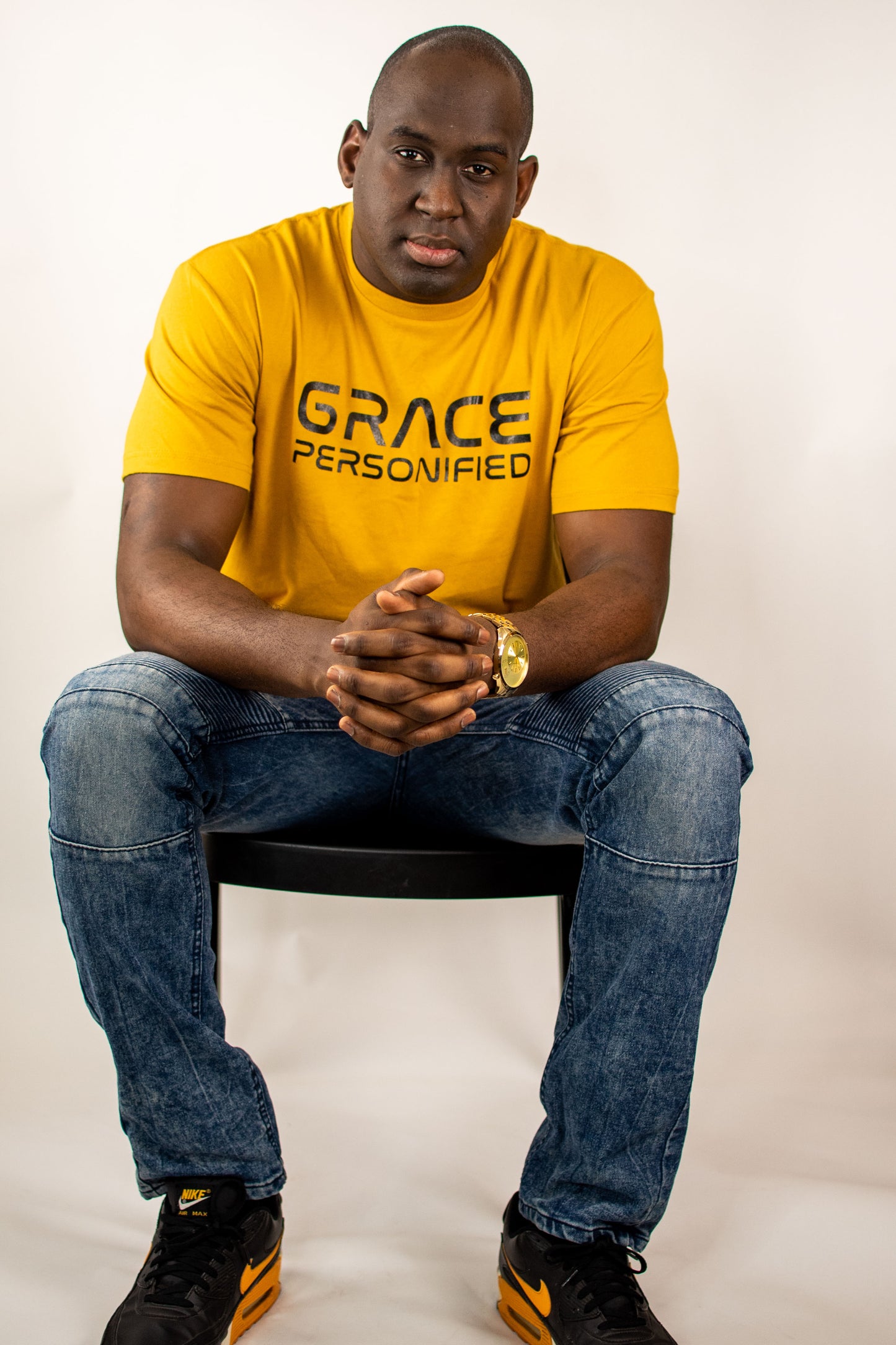 GRACE PERSONIFIED Tee (Antique Gold)